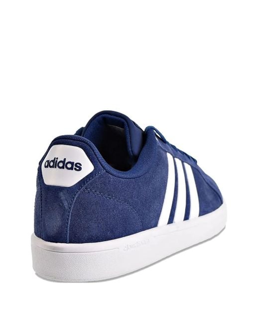 Adidas Blue Cloudfoam Advantage Sneakers for men