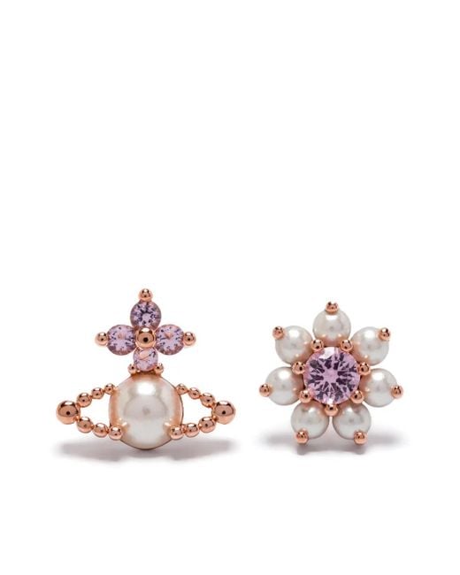 Vivienne Westwood Pink Agnes Earrings
