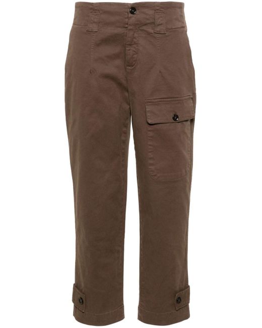 Pinko Brown Pocket Detail Trousers