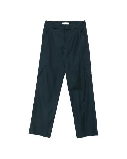 Kiko Kostadinov Blue Erdiko Panelled Trousers for men