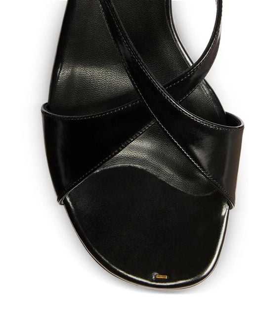 Khaite White Liria Kitten Heel Sandals