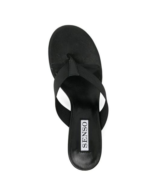 Senso Black 70Mm Frida Heeled Sandals