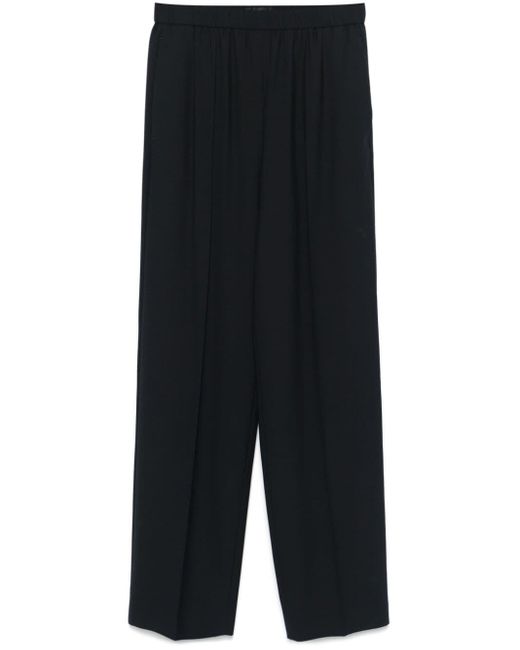 Fabiana Filippi Black Wide-Leg Trousers