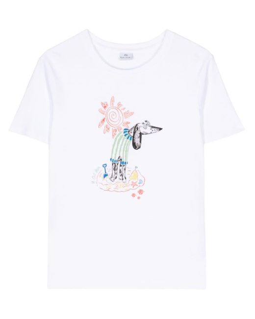 PS by Paul Smith プリント Tシャツ White