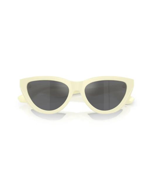 Burberry Gray Pilot-Frame Sunglasses