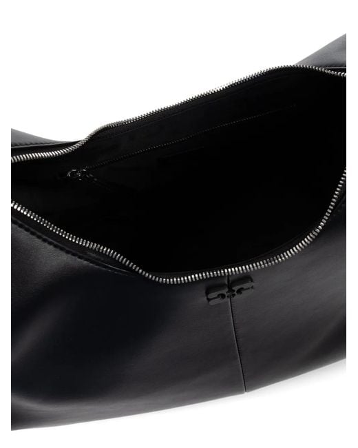 Ganni Black Shoulder Bag