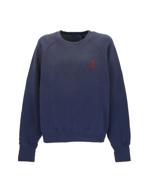 Polo Ralph Lauren Blue Polo Pony Sweatshirt