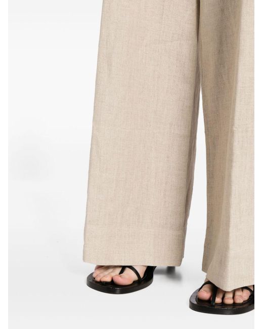 Faithfull The Brand Natural Conigli Linen Trousers