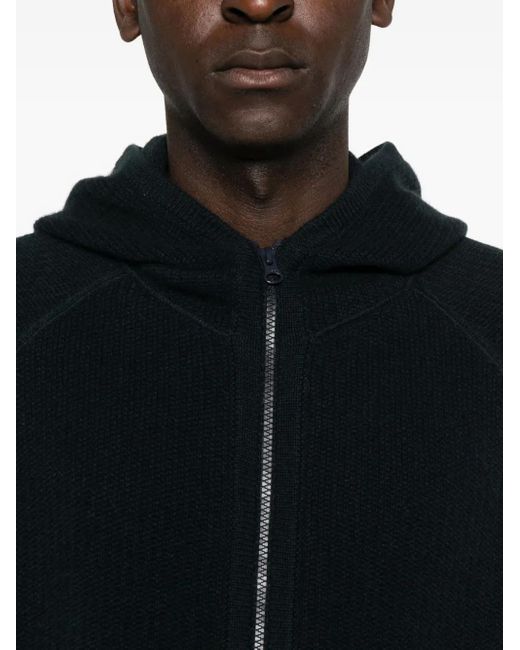 Stone Island Hoodie Met Rits in het Black voor heren