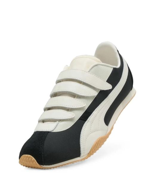 PUMA Black H-Street Touch-Strap Sneakers for men