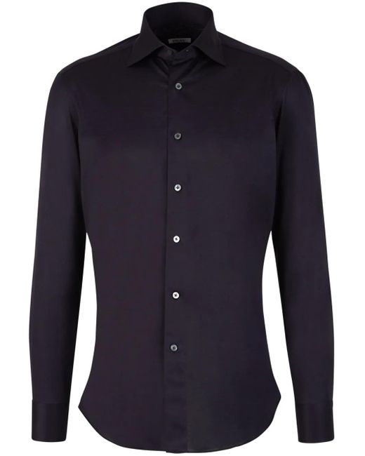 Camicia Aderente di Fray in Blue da Uomo