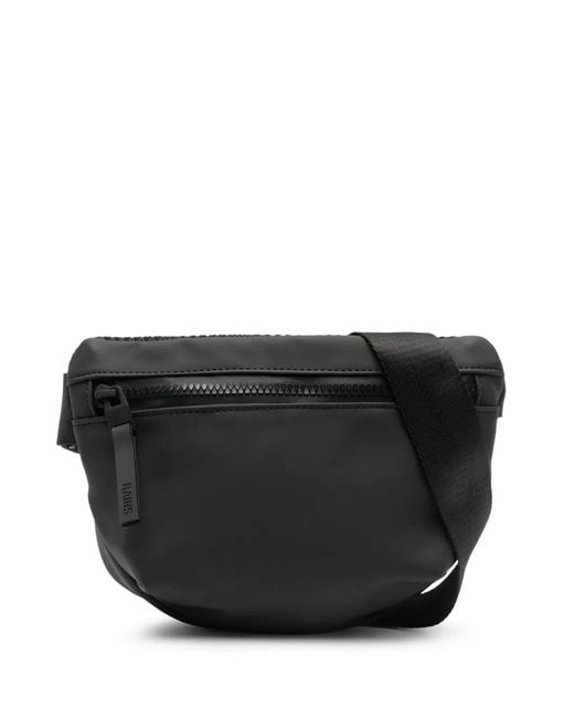 Rains Black Valera Micro Belt Bag