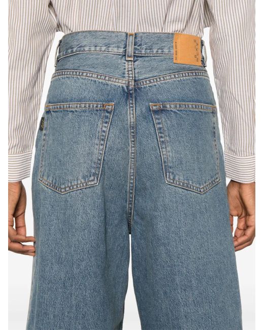Pantalones vaqueros cortos por la rodilla Haikure de color Blue