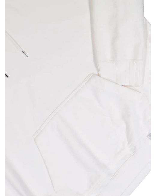 Maison Mihara Yasuhiro White X Masses Graphic-Print Hoodie for men
