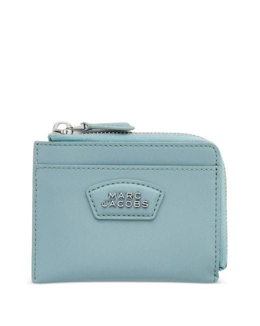 Marc Jacobs Blue Portemonnaie Mit Reißverschluss