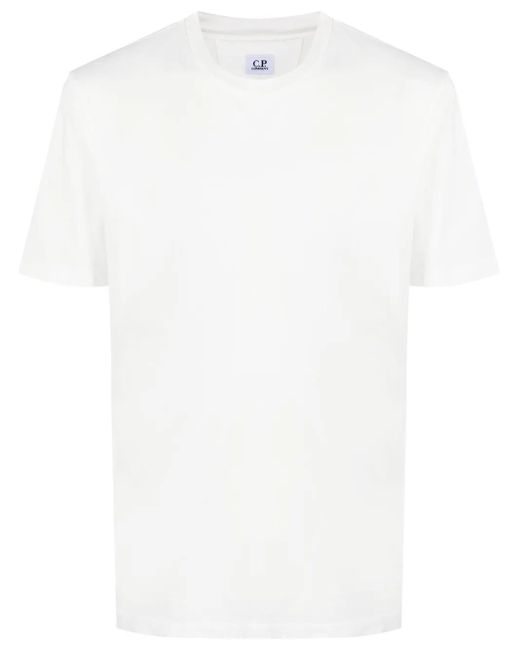 T-Shirt Con Stampa Illustrazione di C P Company in White da Uomo
