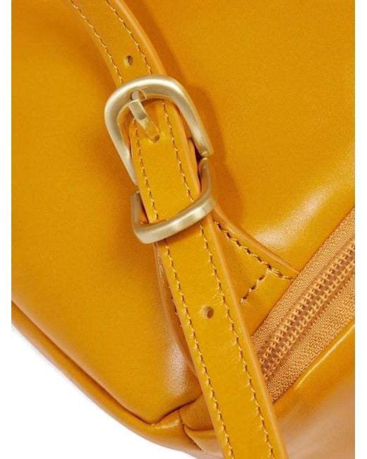 Piquadro Orange Logo-Plaque Backpack