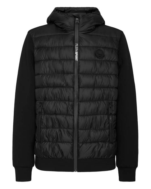 Philipp Plein Black Jacket Bollo Tiger for men