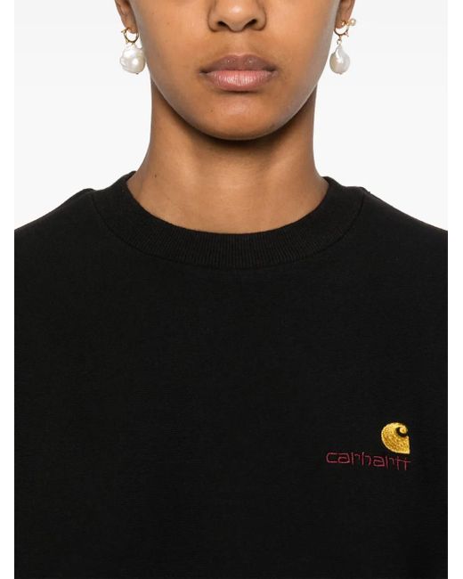 Carhartt Black American Script Sweatshirt
