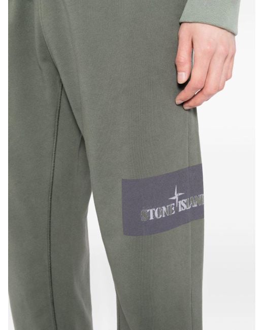 Stone Island Green Institutional Two-print Track Pants for men