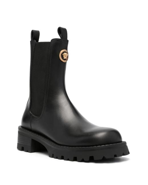 Versace Black Booties Ankle Boots