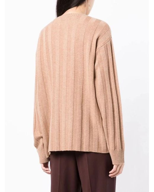 Jersey Millie de canalé Cashmere In Love de color Pink