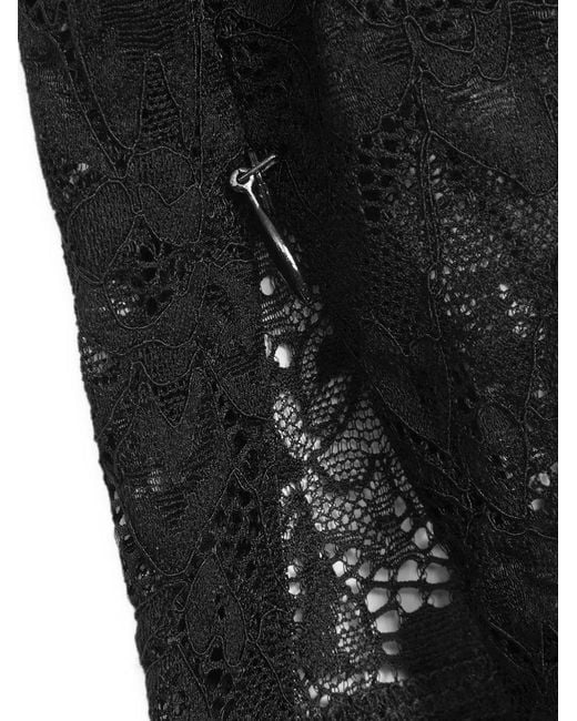 Vera Wang Black Legging Frances En Dentelle