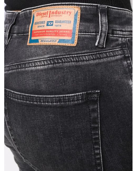 DIESEL Black Slandy Skinny-Leg Jeans