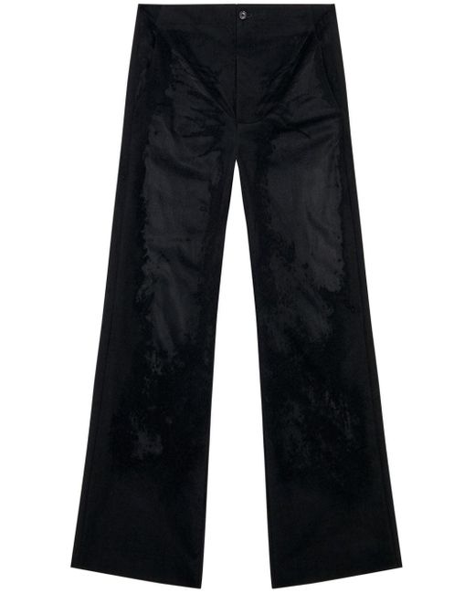DIESEL Blue P-stanly-a Straight-leg Trousers for men
