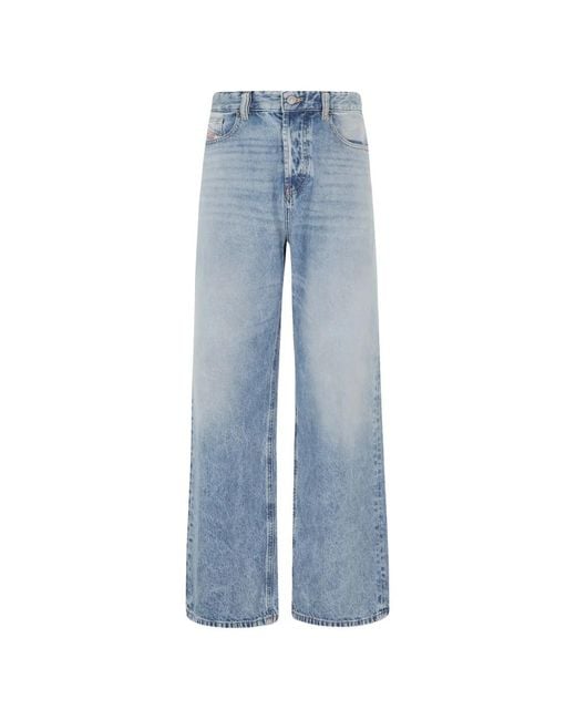 DIESEL Blue 1996 D-Sire Wide-Leg Jeans