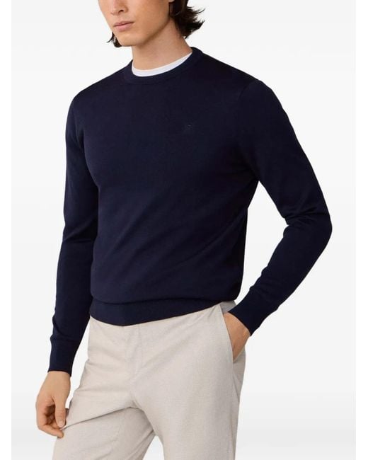 Pull À Logo Brodé Hackett pour homme en coloris Blue