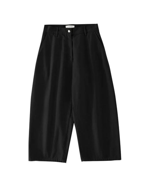 Studio Nicholson Black Jean Chalco À Effet Délavé