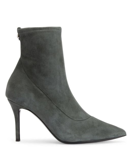Giuseppe Zanotti Black 90Mm Mirea Boots