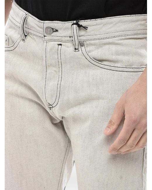 DIESEL Gray Buster-X Jeans for men