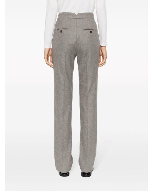 Ralph Lauren Collection Gray Alecia Tailored Trousers