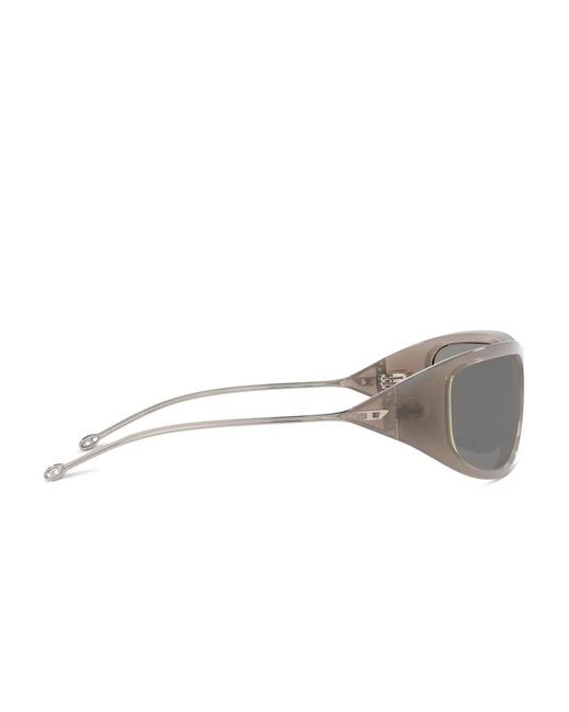 DIESEL Gray 0Dl3001 Logo-Plaque Sunglasses
