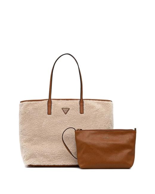 Guess Natural Victtoria Tote Bag