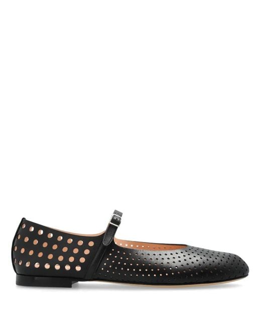 Agl Attilio Giusti Leombruni Black Milly Ballerina Shoes