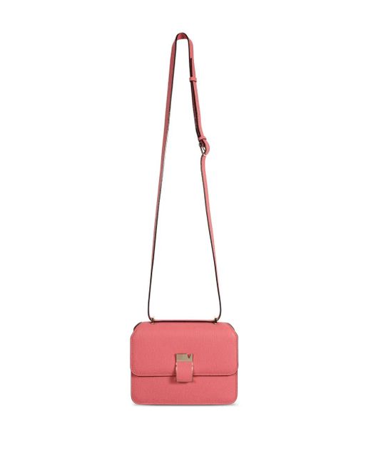Valextra Pink Mini Nolo Crossbody Bag