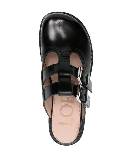 Loewe Black Campo Slides