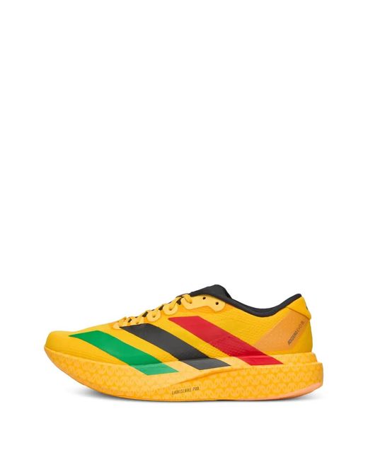Adidas Yellow Jamaica 26 X Bob Marley Adizero Evo Sl Sneakers for men