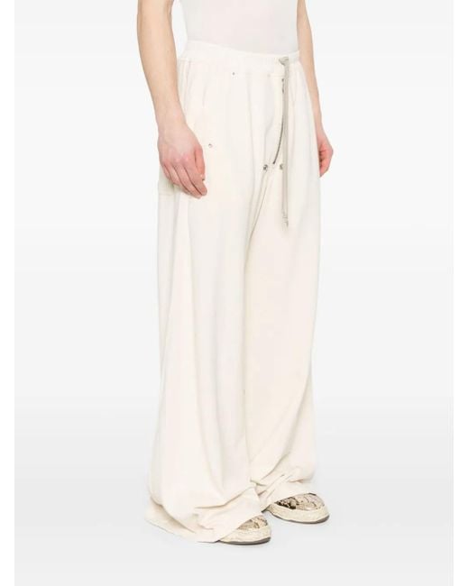 Rick Owens Natural Geth Belas Track Pants for men