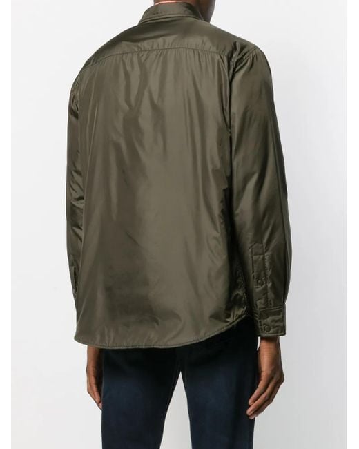 Aspesi Green Padded Shirt for men