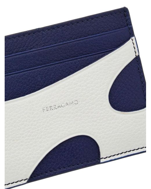 Ferragamo Blue Small Leather Goods for men