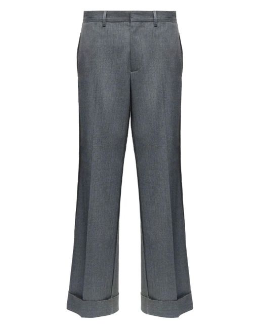 MM6 by Maison Margiela Gray Tailored Trousers for men