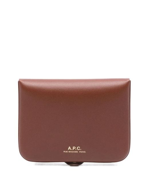 A.P.C. Brown Josh Portemonnaie