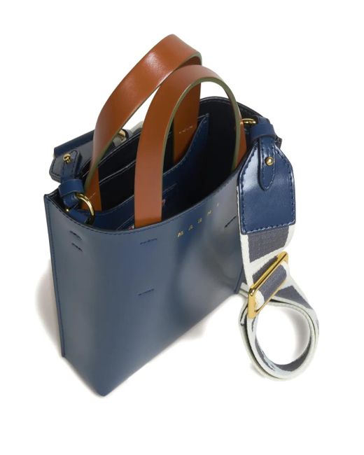 Marni Blue Nano Museo Handtasche