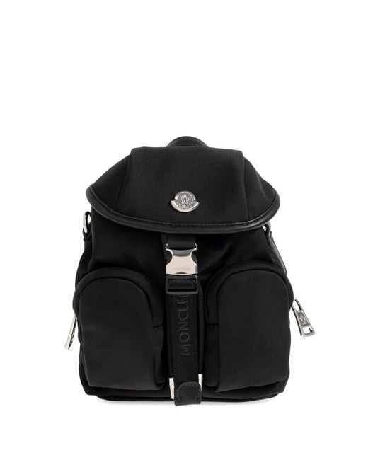Moncler Black Mini Trick Water-Repellent Cross Body Bag