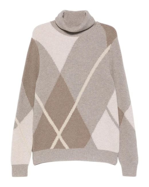 Pull À Losanges Bompard pour homme en coloris Natural