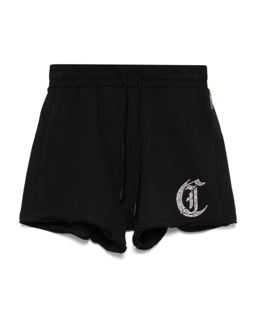 Just Cavalli ロゴ ショートパンツ Black